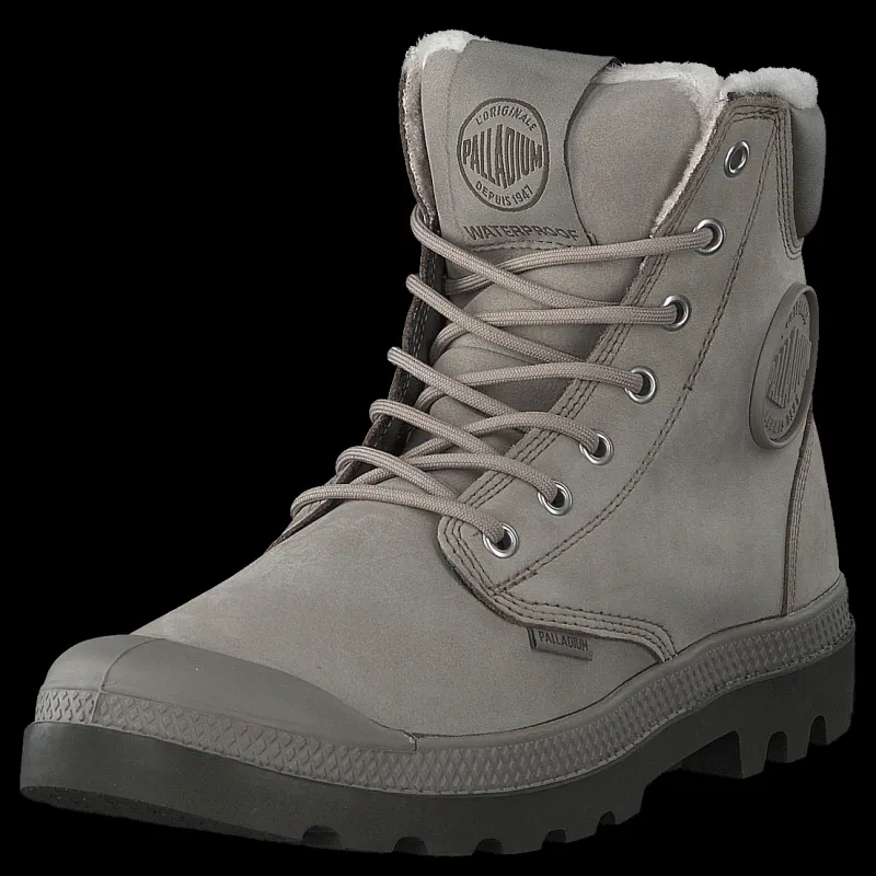 New Palladium Pampa Sport Cuff Wps Moonrock Grå