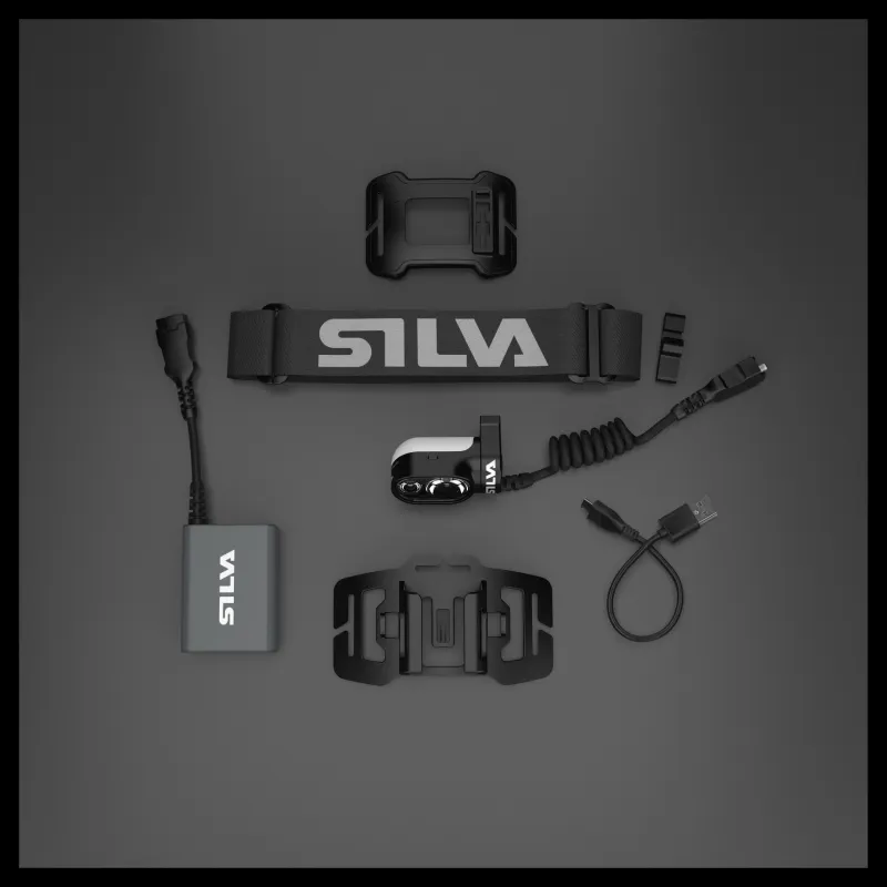 Discount Silva Pannlampa Cross Trail 7r Grey/white Svart