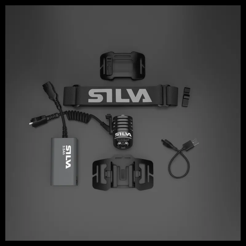 Silva Pannlampa Exceed 4r Grey/white Svart Clearance