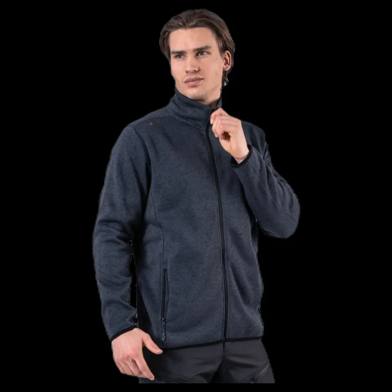 Discount Whistler Pareman Melange Fleece Jacket Grey Grå
