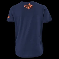 Wilson Paris 2022 Tech Tee Peacoat Blå Sale