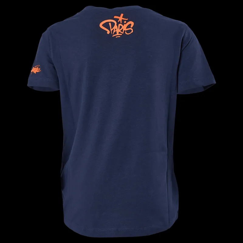 Wilson Paris 2022 Tech Tee Peacoat Blå Sale