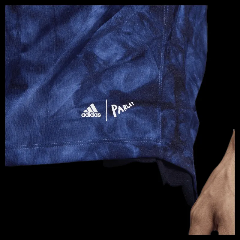 New adidas Parley 3S Tee Blue Blå