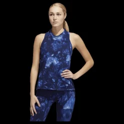 adidas Parley TRG Tank White Blå Best