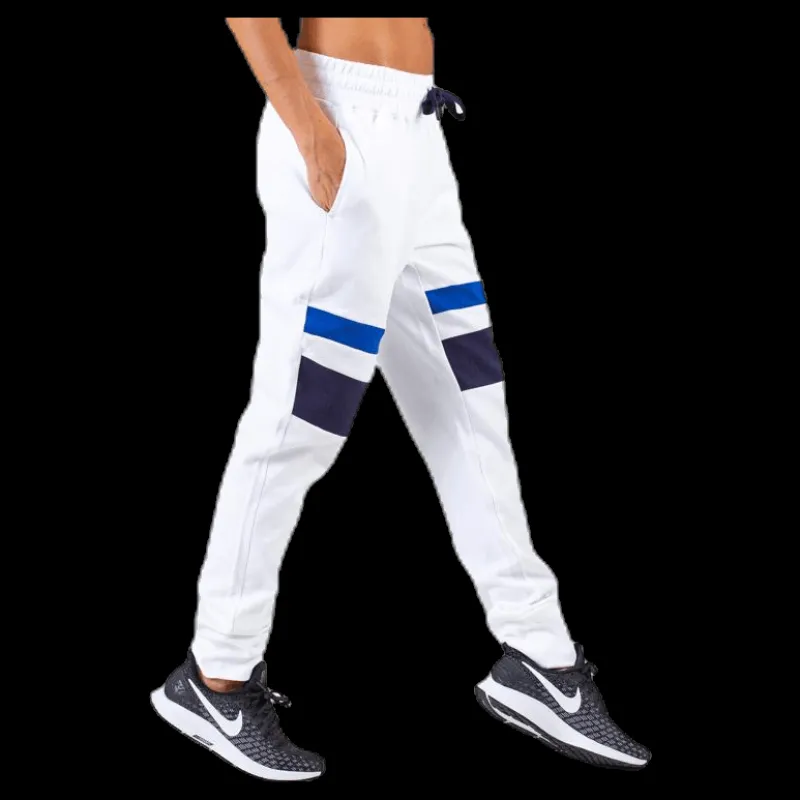 Outlet BLACC Pass Sweatpants Blue/White Blå och Vit