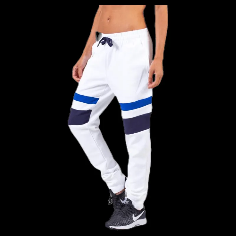 Outlet BLACC Pass Sweatpants Blue/White Blå och Vit