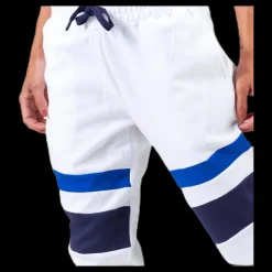 Outlet BLACC Pass Sweatpants Blue/White Blå och Vit