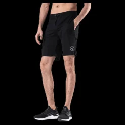 Sale Virtus Patrick Sweat Short Pant Black Svart