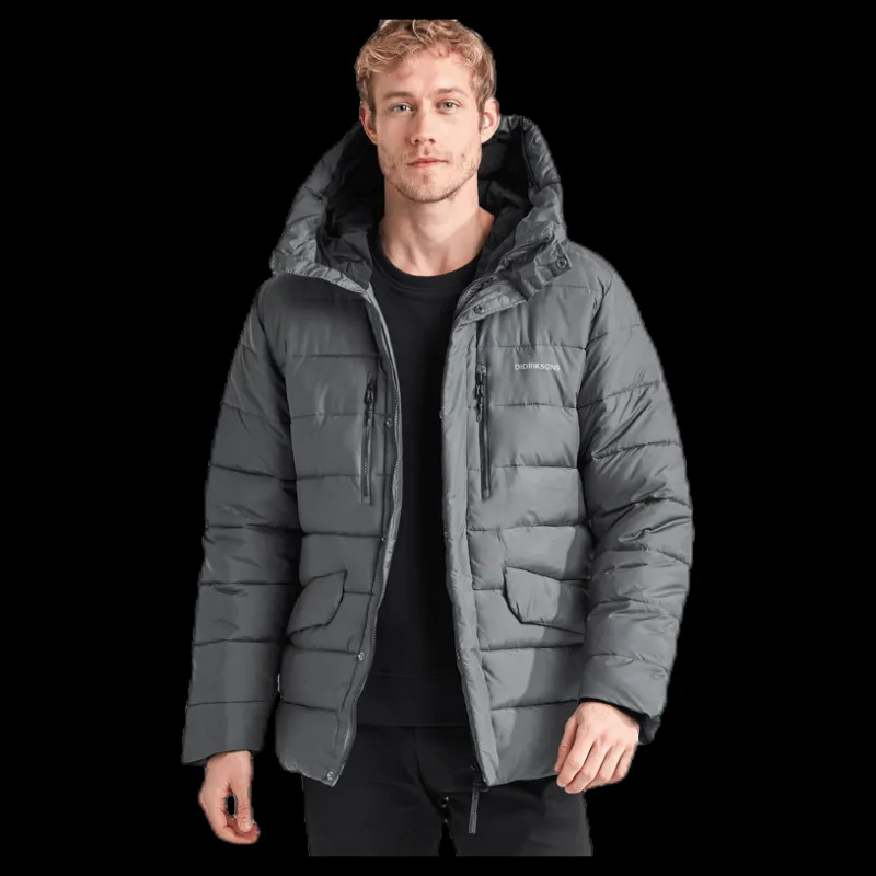 Didriksons Paul Jacket Grey Grå Outlet
