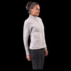 Clearance Weather Report Paulina Melange Fleece Jacket Beige