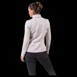 Clearance Weather Report Paulina Melange Fleece Jacket Beige