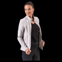 Clearance Weather Report Paulina Melange Fleece Jacket Beige
