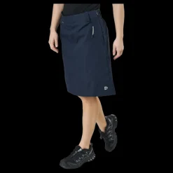 Didriksons Paulina Wns Skirt Dark Night Blue Svart Online