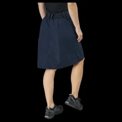 Didriksons Paulina Wns Skirt Dark Night Blue Svart Online