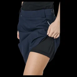 Didriksons Paulina Wns Skirt Dark Night Blue Svart Online