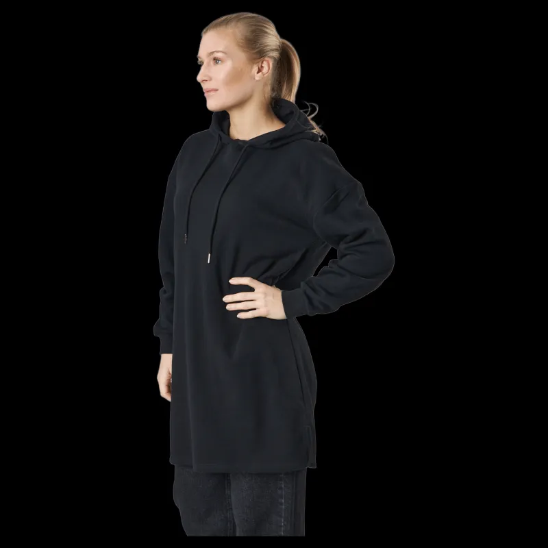 Pieces Pcchilli Ls Sweat Dress Bc Black Svart Clearance
