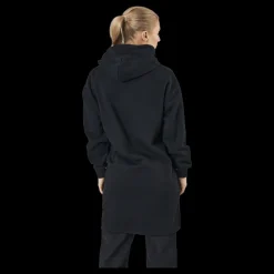 Pieces Pcchilli Ls Sweat Dress Bc Black Svart Clearance