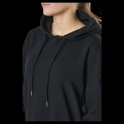 Pieces Pcchilli Ls Sweat Dress Bc Black Svart Clearance
