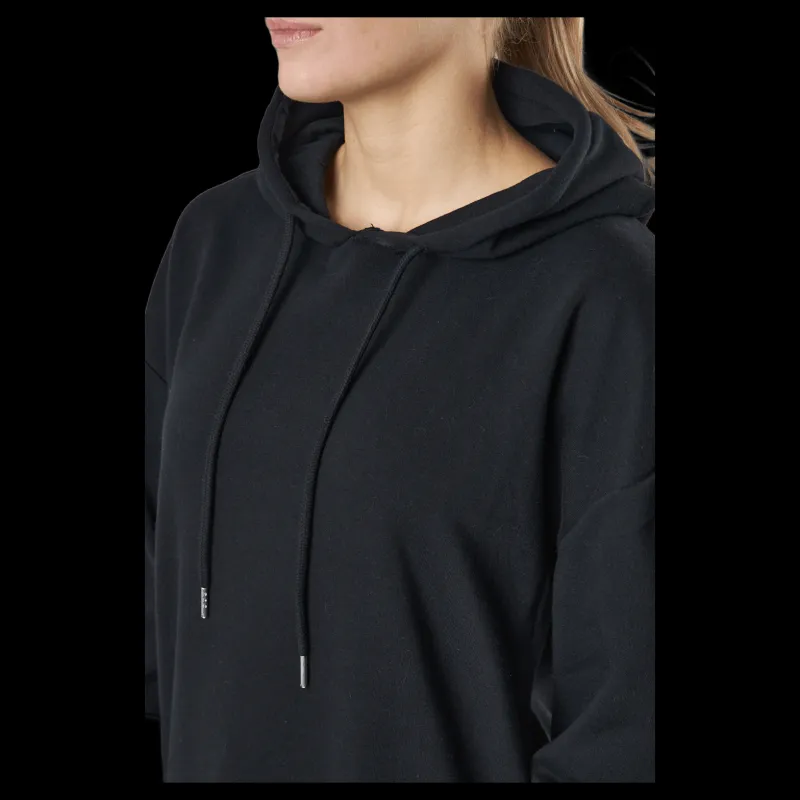 Pieces Pcchilli Ls Sweat Dress Bc Black Svart Clearance