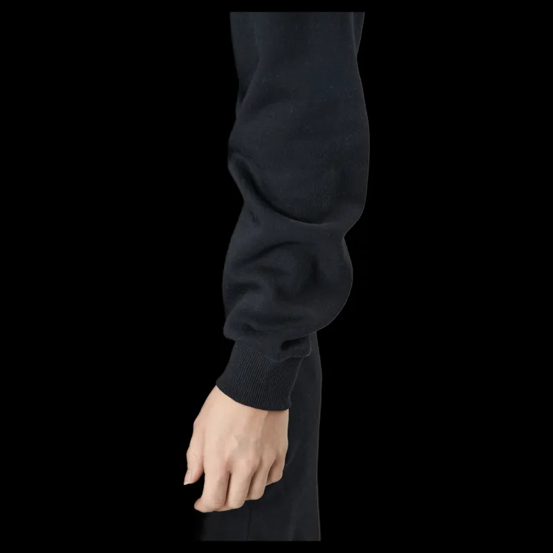 Pieces Pcchilli Ls Sweat Dress Bc Black Svart Clearance