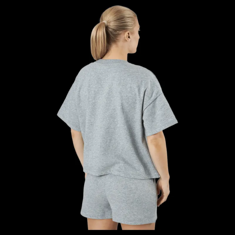 Pieces Pcchilli Summer 2/4 Loose Swea Light Grey Melange Grå Online