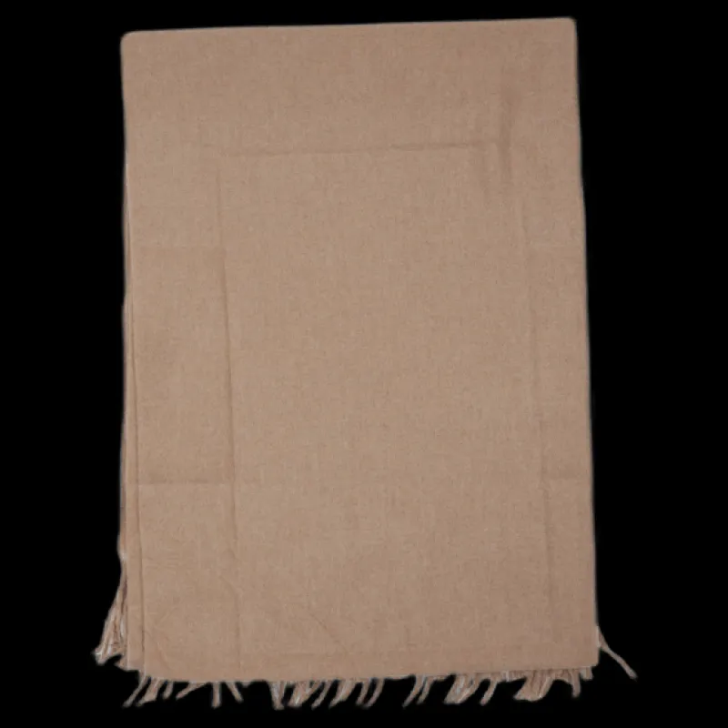 Pieces Pcjira Wool Scarf Silver Mink Brun