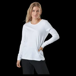 Pieces Pcria Ls New Tee Noos Bc Bright White Vit