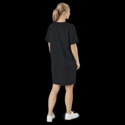 Online Pieces Pcria Ss Dress Bc Black Svart