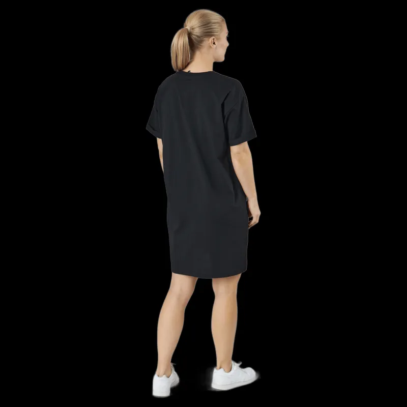 Online Pieces Pcria Ss Dress Bc Black Svart