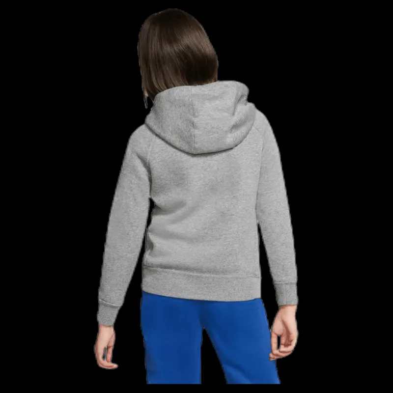 Outlet Nike PE Zip Hoodie Junior Grey Grå