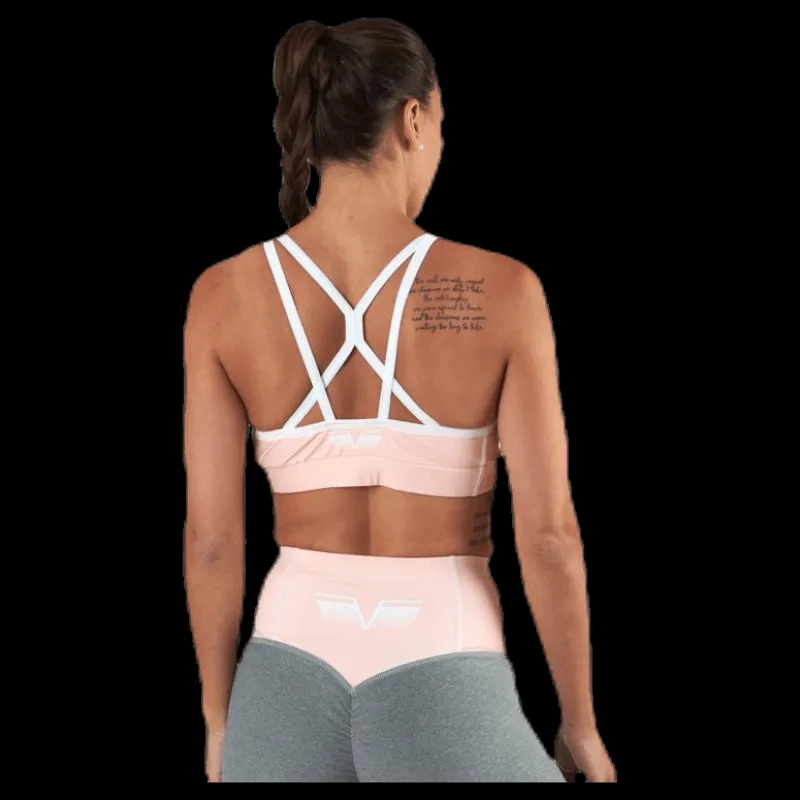Gavelo Peach Swirl Sports Bra Orange Outlet