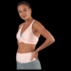 Gavelo Peach Swirl Sports Bra Orange Outlet