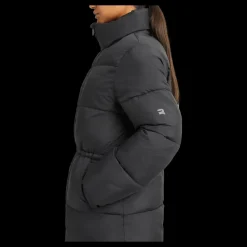 Röhnisch Pebble Drawstring Coat Black Discount
