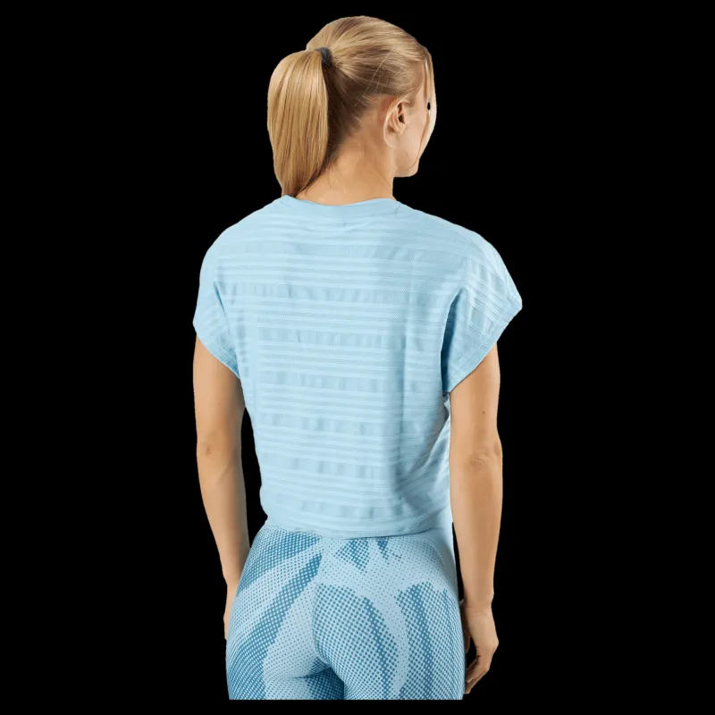 Reebok Perforated T-Shirt Blue Pearl Blå Discount