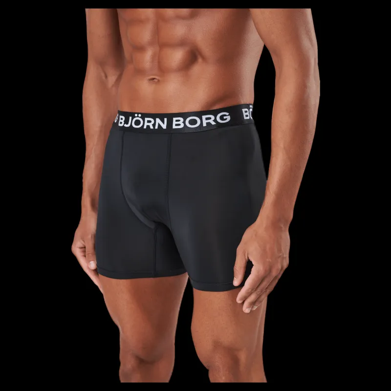 Björn Borg Performance Boxer 2p Multipack 1 Svart Outlet