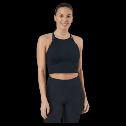 Better Bodies Performance Crop Hal Black Svart Best