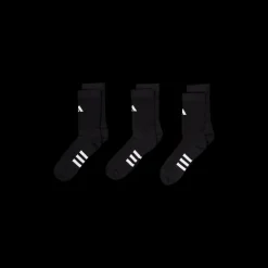 adidas Performance Cushioned Crew Socks 3 Pairs Black Svart Online