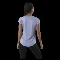 Puma Performance Heather Cat Tee Purple Lila