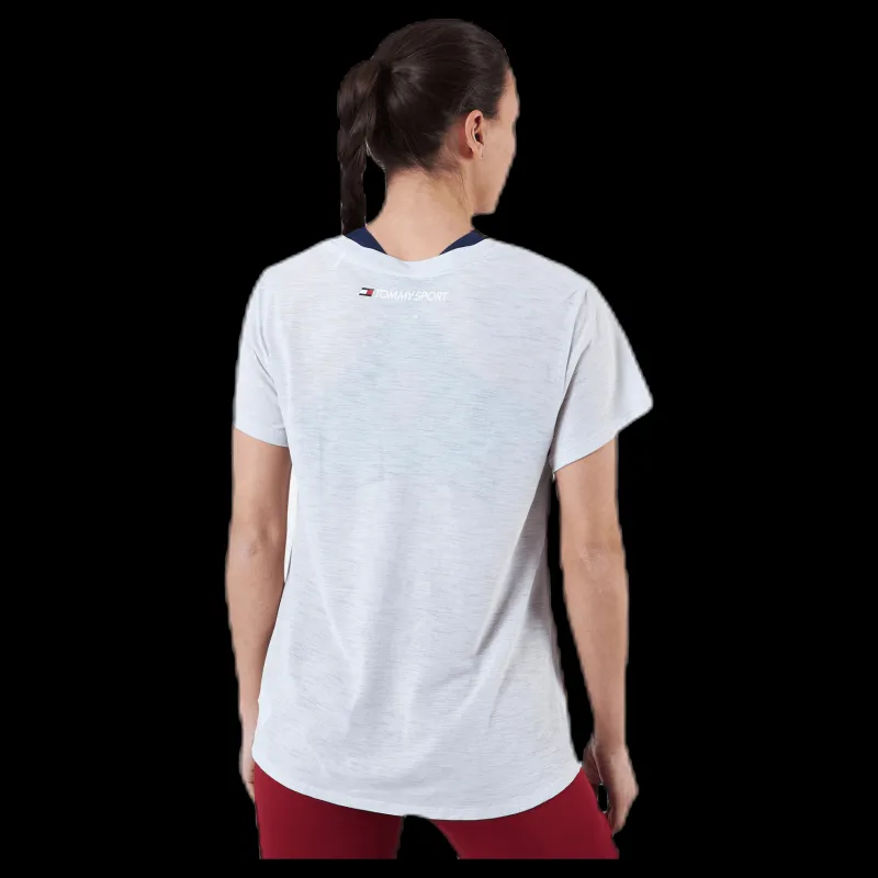 Tommy Hilfiger Sport Performance LBR Top White Vit Discount