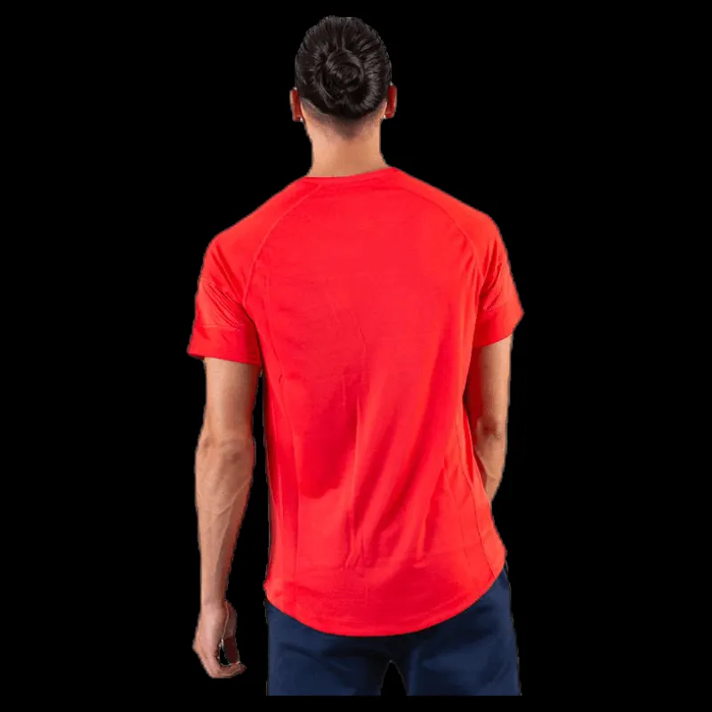 Tommy Hilfiger Sport Performance Mesh Tee Red Röd Discount
