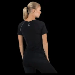 Best Only Play Performance Run Ss Tee Black Svart