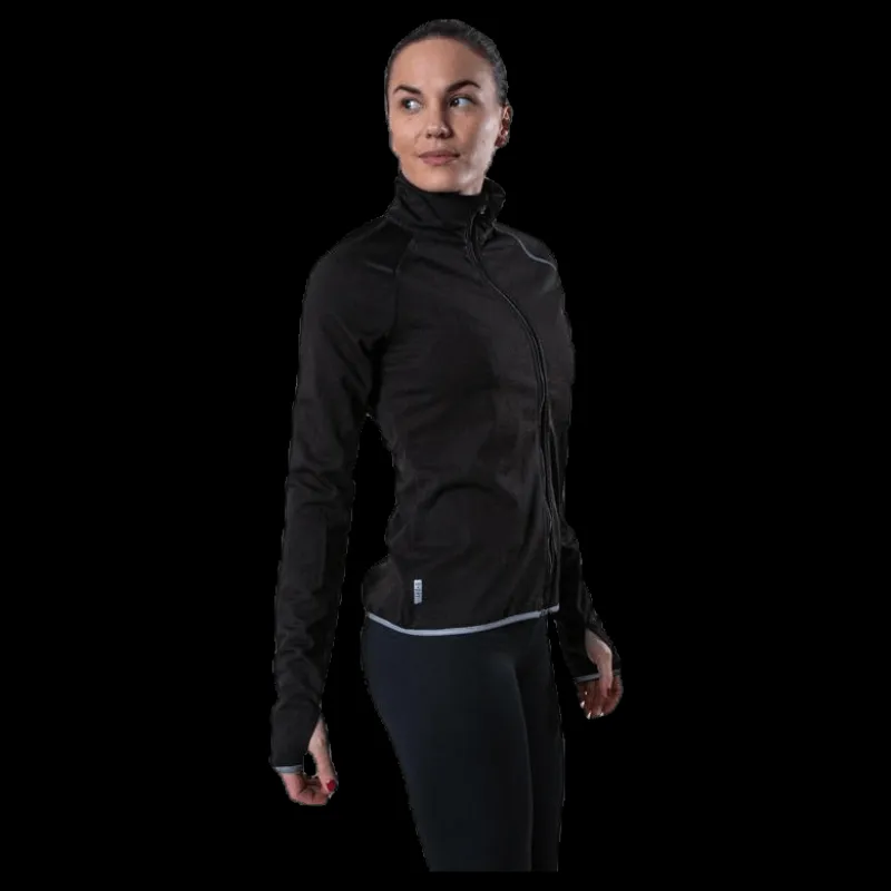 Only Play Performance Run Brushed Ls Zip Black Svart Sale