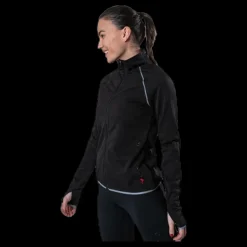 Only Play Performance Run Brushed Ls Zip Black Svart Sale