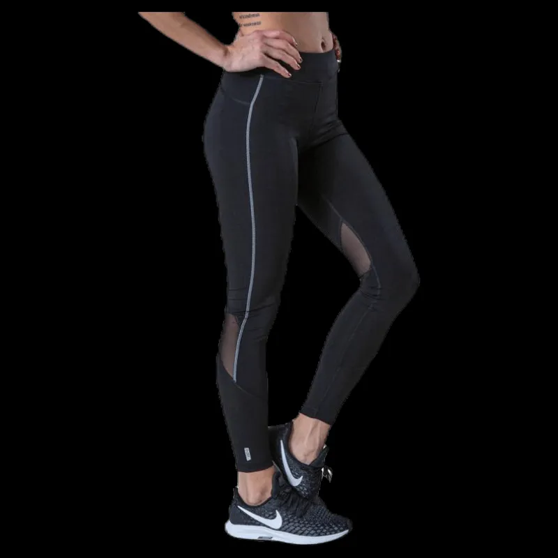 Online Only Play Performance Run Tights Black Svart