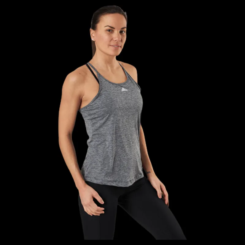 adidas Performance Tank Black / White Grå Online