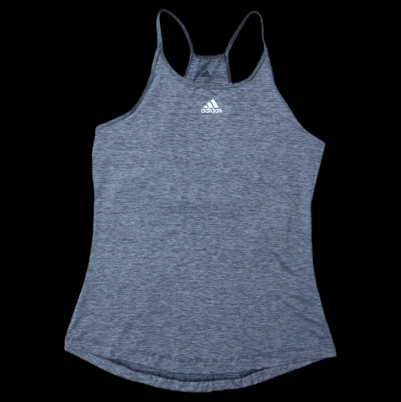 adidas Performance Tank Black / White Grå Online