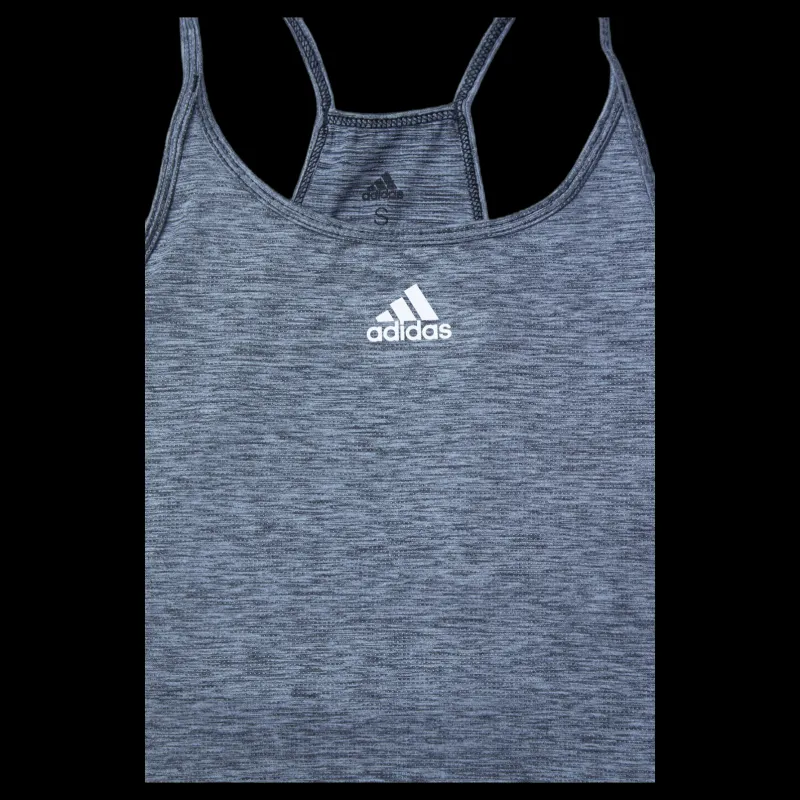 adidas Performance Tank Black / White Grå Online