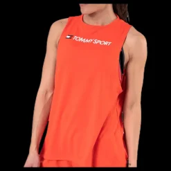 Tommy Hilfiger Sport Performance Tank Top Logo Orange