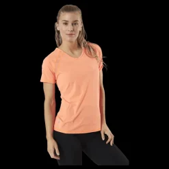 Sale Only Play Performance Training Ss V-Neck Tee Yellow Gul