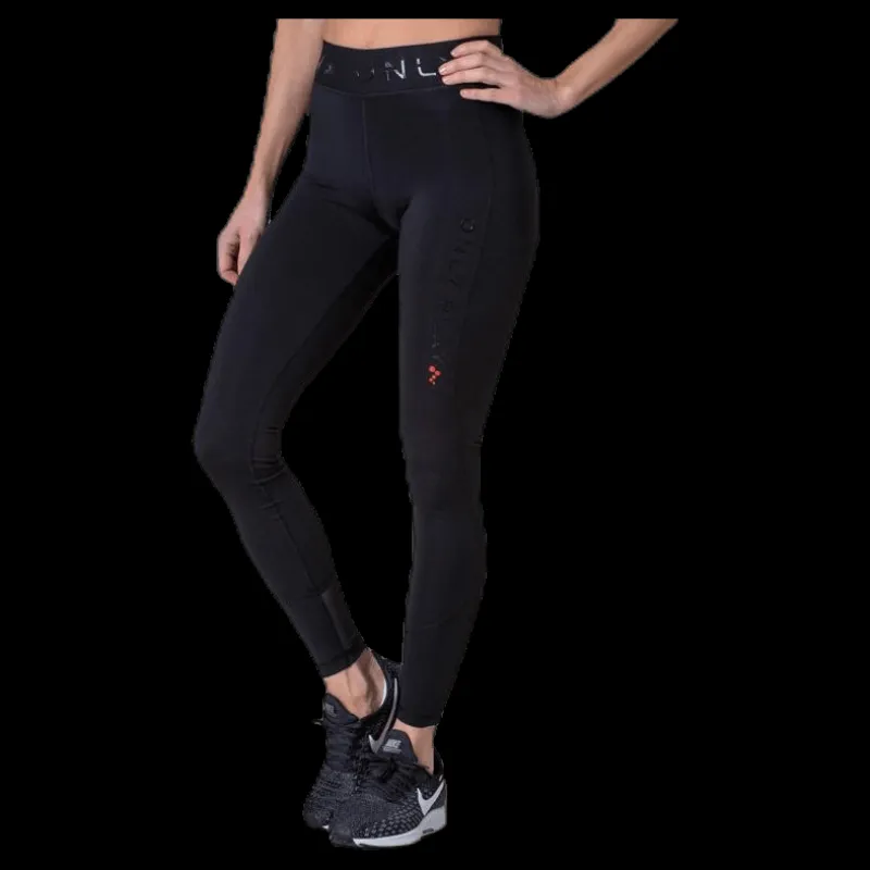 Only Play Performance Training Tights Black Svart Clearance